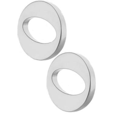 Imagem de Broches de terno de ouro e prata de ouro e prata para homens e mulheres com botões de metal, 1.4cm/1.2cm, Liga de aço, Sem Pedra Preciosa