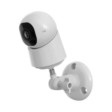 Imagem de Holicfun Suporte de parede para câmera interna Eufy Security E30/C220/C210, ajustável em 360°, branco