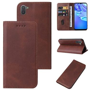 Imagem de For Sharp Aquos R3 / SHV44 / SH-04L Magnetic Closure Leather Phone Case