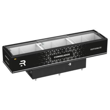 Imagem de Expositor Ilha Vanguard Top De Congelados E Resfriados Vidro Semicurvo
