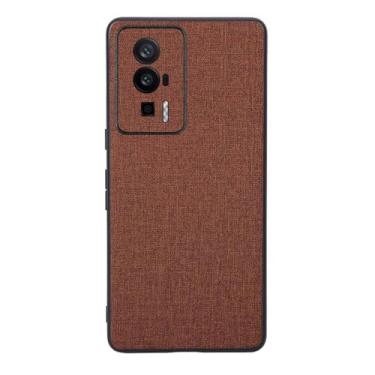 Imagem de Capas Compatível com Xiaomi Redmi K60 PRO,Design de padrão de tela,Pproteção completa de 360°,Pplástico macio,Proteção contra quedaBrown