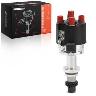 Imagem de A-Premium Distribuidor de ignição com tampa e rotor compatível com Volkswagen Jetta 1985-1992/1994-1995/1998, Passat 1991-1992, Golf 1985-1998, Fox 1991-1993, Corrado 1990-1992 e Audi 4000 1985 1987
