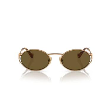 Imagem de Óculos de Sol Miu Miu Latão Dourado Feminino 0MU 52YS 7OE01T54