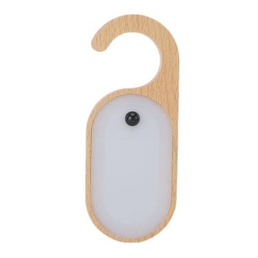 Imagem de Hyuduo Porta Knob Message Board Night Light Portátil Lâmpada LED 3000K Quente Branco Sensor de Movimento Recarregável LED Pendurado Night Light para Home Bedroom Banheiro Sala Corredor