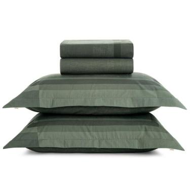 Imagem de Jogo Cama Queen 200 Fios Karsten Icaro Verde