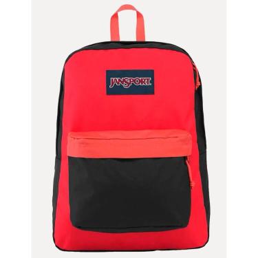 Imagem de Mochila JanSport Superbreak Red Block Vermelha-Masculino