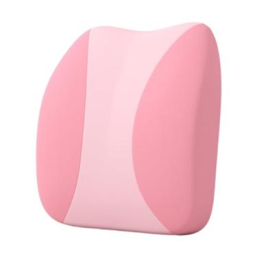 Imagem de ChuYiElegance Almofada para Encosto de Cadeira de Escritório, Almofada para Apoio de Costas para Sala de Estar, Cadeira de Leitura, Sofá Doméstico, Rosa