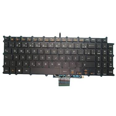 Imagem de Teclado Notebook para LG 15Z980 15ZD980 LG15Z9 SG-90920-40A SN3870BL AEW73949817 Brasil BR Preto sem moldura e com retroiluminação