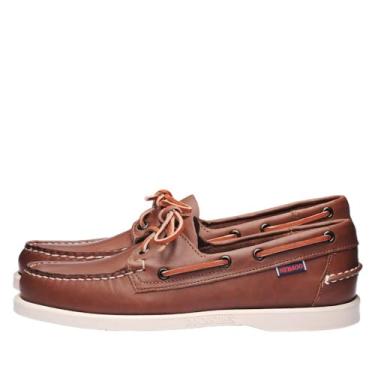Imagem de Sebago Sapato náutico masculino Docksides, Marrom 900, 5.5