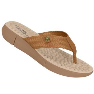 Imagem de Chinelo Conforto Modare Feminino Esporão Massageador (Camel, BR, Adulto, Numérico, 35)