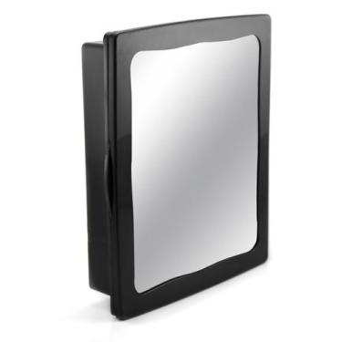 Imagem de Armário Banheiro Espelho Embutir/Sobrepor com Porta + Parafusos  Compa