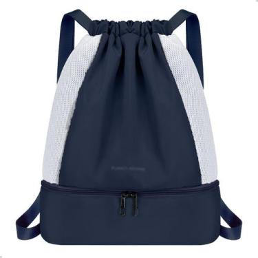 Imagem de Mochila Feminina Saco Com Cordão Treino Beach Tenis Fitness - 20V, Uni