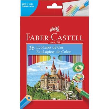 Imagem de Ecolapis de cor 36 cores faber-castell