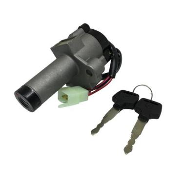 Imagem de Chave de Ignição Contato Miolo Partida Honda Titan Fan NXR Bros 150  -