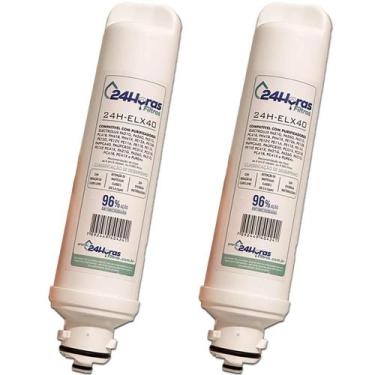 Imagem de Kit 2 Filtro Refil Compatível Electrolux Pe11 Pe12 Pe15 Ph41 - 24 Hora