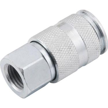 Imagem de Engate Rápido Fêmea 1-4 Zincado Esfera Cartela Vonder