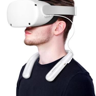 Imagem de Pacote de bateria NEWDERY para Oculus Quest 3/2 10000mAh branco