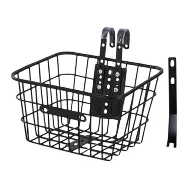 Imagem de KiBcsLic Cesta de Bicicleta Infantil, Armazenamento de Acessórios de Ciclismo, Cesta Infantil Simples, Peças de Ciclismo para Camping, Parques, Piqueniques, Sem cobertura