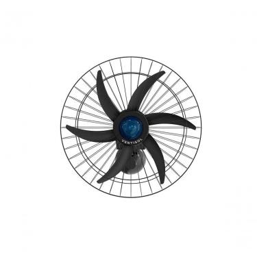 Imagem de Ventilador Osc Parede Falcon 60cm 6 Pás Bivolt - Preto-azul