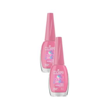 Imagem de Kit 2 Esmalte Colorama Cremoso Barbie Toda Barbiezinha 8ml