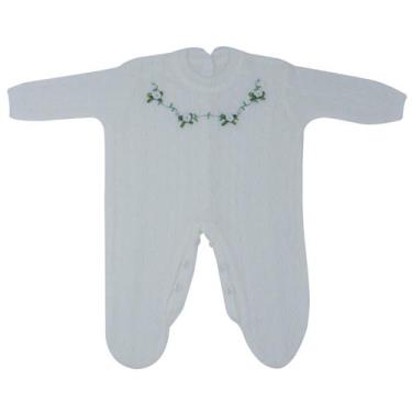 Imagem de Macacão Infantil Flowers - Kowak, Branco, RN