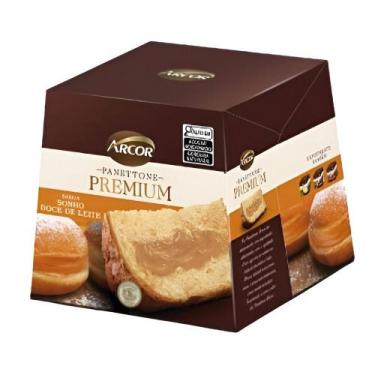 Imagem de Panettone Arcor Premium Sabor Doce de Leite 430G