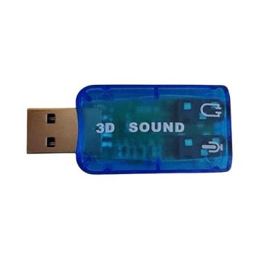 Imagem de Placa De Som USB 5.1 Canal Interface De Áudio Externa Para Computador 