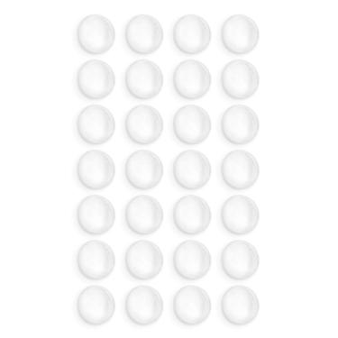 Imagem de Protetores Anti-Impacto Transpararente com 28 Peças 8 x 8 mm - PR2141 - PINCEIS ATLAS