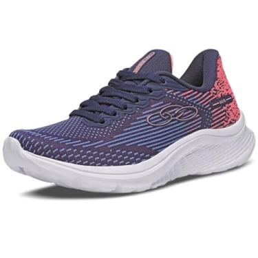 Imagem de Tênis Delta Kids/134, Olympikus, Criança-Unissex, Eclipse/Coral, 29