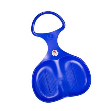 Imagem de UGPLM Prancha de trenó de neve para crianças, sandboard com alça, 15 polegadas x 22 polegadas x 6 polegadas, meninos e meninas, tobogã, grama de praia, Azul Profundo