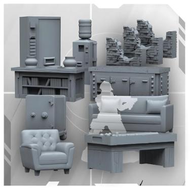 Imagem de Mythic Games, 6: Siege The Board Game: 3D Decor Set