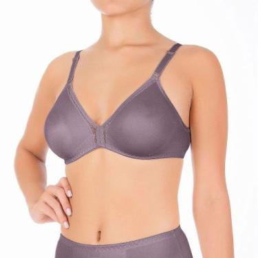 Imagem de Sutiã Duloren Lingerie Tactel - Ref. 121519, G, Beringela