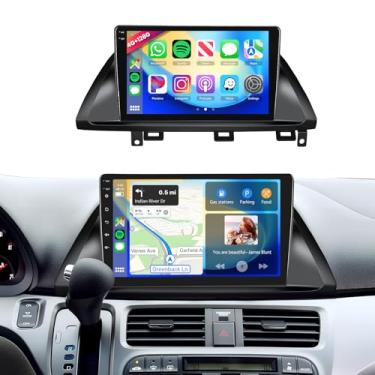Imagem de Rádio automotivo 4G + 128G para Honda Odyssey 2005-2010 estéreo de 10,1 polegadas, tela sensível ao toque, sem fio, CarPlay/Android Auto, Android 15, Bluetooth, DSP FM/RDS GPS, WiFi, SWC, AHD, câmera