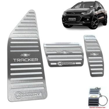 Imagem de Descanso de Pé + Pedaleira Chevrolet Tracker Midnight Prata