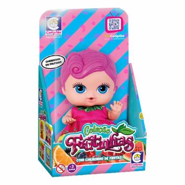 Imagem de Boneca com Cheirinho - 18 cm - Frutinhas - Groselha - Cotiplás