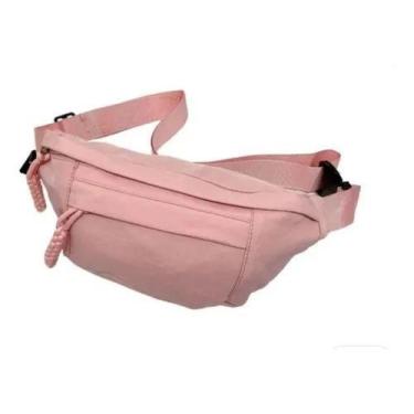 Imagem de Pochete Feminina De Lona Casual - HXT, Rosa