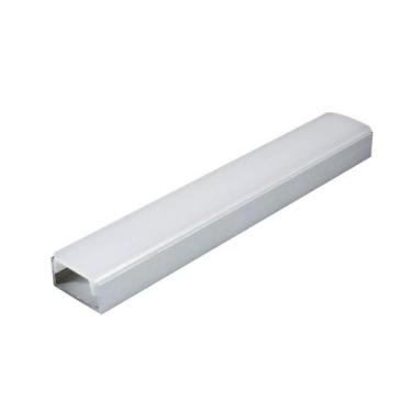 Imagem de Perfil Led Sobrepor em Alumínio com Difusor de Led 17x8mm - Homeney, N