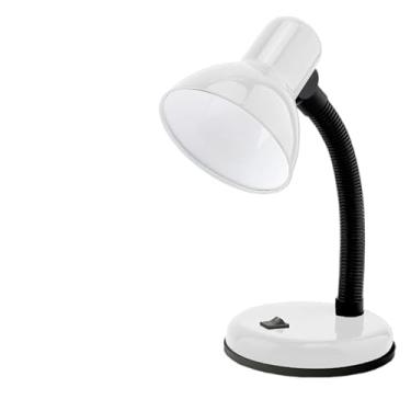 Imagem de Luminaria de Mesa, Luminaria de Mesa Quarto, FlexíVel DobráVel ArticuláVel, 110v, Abajur LumináRia Mesa Base(Branco)