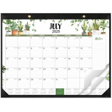 Imagem de Calendário de mesa Bushypushy 2025-2026 22x17cm 18 meses