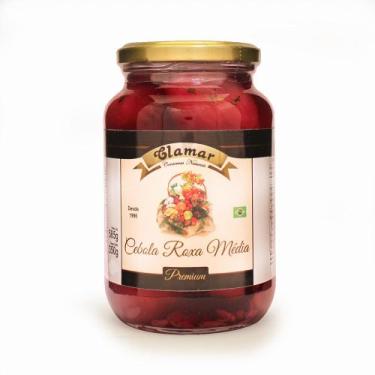 Imagem de Cebola Roxa Em Conserva Suave 585g 100% Natural - Clamar Conservas