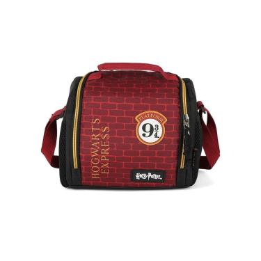 Imagem de Lancheira Escolar Luxcel Harry Potter Hogwarts Vinho
