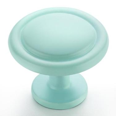 Imagem de Knobs de gabinete Ravinte de 3,2 cm, zinco verde, pacote com 50