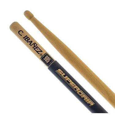 Imagem de Baqueta C. Ibañez Premium SuperGrip 905SG Padrão 2B/5B Comprida com Punho de Material Emborrachado