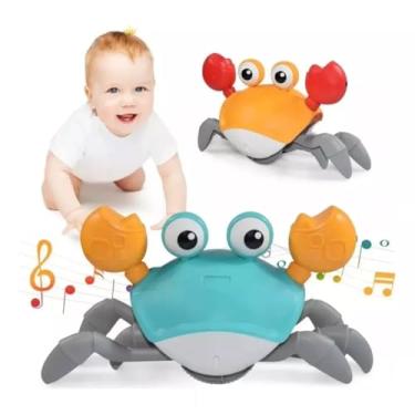 Imagem de Caranguejo Fujão Inteligente com Música e Luz – Brinquedo Educativo e Divertido para Crianças
