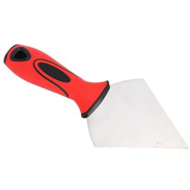 Imagem de YWBL-WH Raspador de Massa, Espátula de Aço Inoxidável de 3,5 Polegadas Com Cabeça Triangular para Reparo de Parede e Remoção de Tinta, Cabo de Nylon de Duas Cores para Profissionais e Faça você Mesmo
