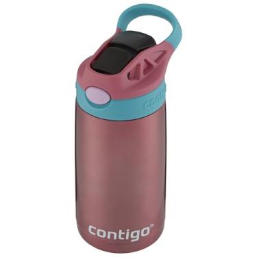 Imagem de Contigo Garrafa de água infantil de aço inoxidável com tampa AUTOSPOUT 368 g Punch