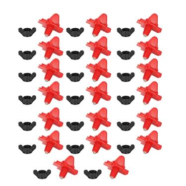 Imagem de Generic 20Pcs Bebedores Automáticos de Água Alimentador de Mamilo de Frango G1/8 Rosca Macho para Patos Aves Fazenda