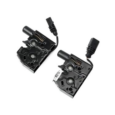 Imagem de YVDYDVY 8V0823509A Trava do capô do motor do carro esquerda direita com microinterruptor compatível com Audi A3 S3 2015-2020 A3 Cabriolet 2015-2016 8V0823509 (2 peças)
