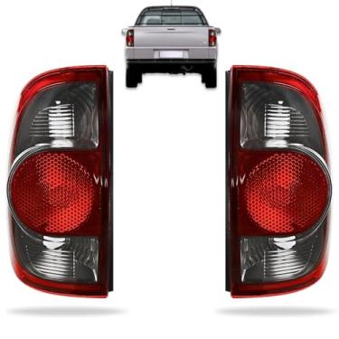 Imagem de Par Lanterna Traseira Saveiro G4 2006 2007 2008 09 2010 Fumê