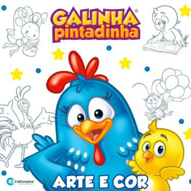 Imagem de Livro - Arte e cor Galinha Pintadinha